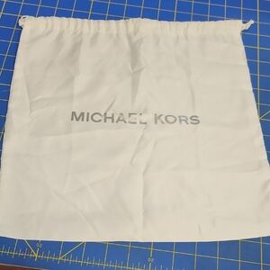 Michael Kors Signature Dust Bag for Accessories White Storage 13" X 13"